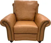 Anzio - Chair with Pushback Recliner - Jupiter Saddle