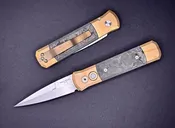 Godson Auto Folder Bronze Fat Carbon Camo 7114-Camo