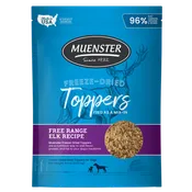 Elk Freeze-Dried Meal Toppers for Dogs, 8 oz bag