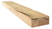 4.5" x 10" x 79.75" Resawn Wood Mantel