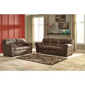 ASHLEY BLADEN COFFEE SOFA AND LOVESEAT