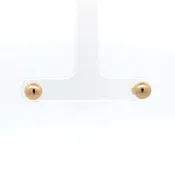 6mm Polished Ball Stud Earrings