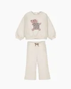 3D PUPPY SWEATSHIRT/MODAL LEGGING SET