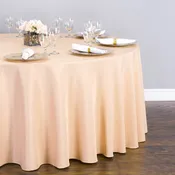 108 in. Round Polyester Tablecloth (20 Colors)