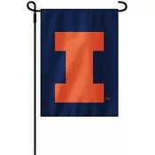 Illinois Fighting Illini 13 x 18 Inch Garden Flag - Orange