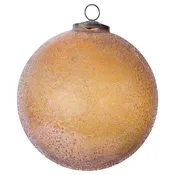 6" Amber Ornament