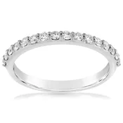 0.32 Carat Platinum Diamond Wedding Band