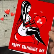 happy valentines day  - GREETING CARD