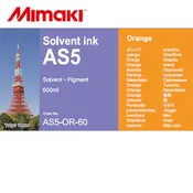 AS5 Ink Orange 2L Pack
