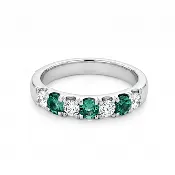 Alexandrite & Diamond Fashion Ring (200-01332)