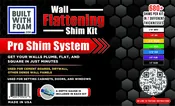 Pro Wall Flattening Shim Kits (New)
