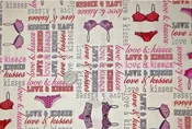 1/2 Yard Kiss & Tell - Benartex