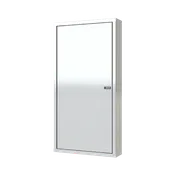 All-White Wheel Well Cabinet 24″ Wide
