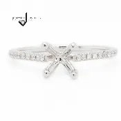 Cathedral Engagement Semi-Mount