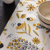 Bee Garden Table Runner