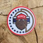'MERICA Sticker