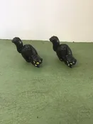 2 Black Cats Ceramic