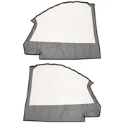2017 Alumacraft 165 Trophy Boat Side Curtains | Gray (Set of 2)