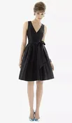 ALFRED SUNG Style 668 Size 6 Navy