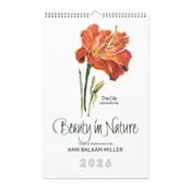 Floral Wall Calendar II - Watercolors by Ann Miller (2026) — Ann Miller