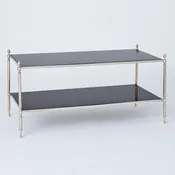 Acorn Cocktail Table - Nickel