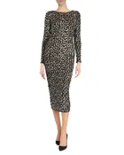 ABBYGAIL SEQUIN MIDI DRESS