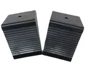 MoJack Heavy Duty Rubber Wheel Chocks