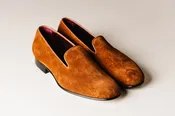 Arthur Sleep - Tobacco Brown Suede Albert