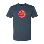 65th Year Patch Tee - Midnight Navy