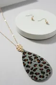 Animal Print Necklace