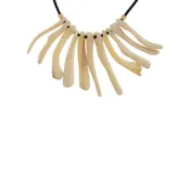 A Tapered Shell Necklace