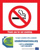 Arizona No Smoking