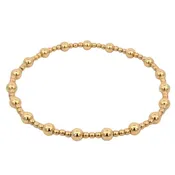 2mm and 4mm Alternating Bracelet
