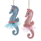 Ballet Seahorse Ornament