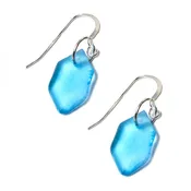 Baby Hex Sterling Simple Earrings
