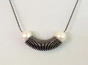 1113 925 silver, freshwater pearls