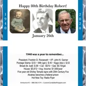 3 Photos Adult Birthday Candy Bar Wrapper