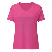 Dogenality℠ Nervous Nelly-Women’s  Bella + Canvas Relaxed V-Neck T-Shirt