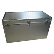 Embossed Metal Covered Trunk - 502-HT