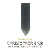 Blue Grey Drusy — Custom Artisan Jewelry | Unique Gemstones | Christopher & Co.