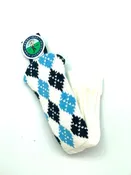 Carolina Golf Association - Argyle Hybrid Navy & Carolina Blue