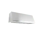 GE Profile 48 in. Wall Mount Hood with Light in Stainless Steel
