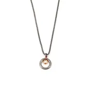 Circle Dot Charm Necklace — The Jeweler's Workbench