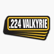 “.224 VALKYRIE” Ammo Label (4-Pack)