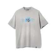 Bark Load Monkey Washed Tee Oversized - Grey