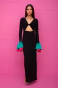 Alara Knotted Cutout Dress