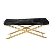 1297BE GD BLK Bench