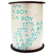100 Yd. It's A Boy Curling Ribbon