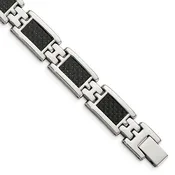 Carbon Fiber Bracelet-Stainless