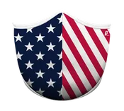American Flag w/Ear Loops